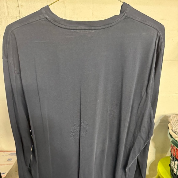 Apple t-shirt navy blue long sleeve size 2XLT - Picture 3 of 3